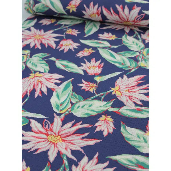 Cotton Seersucker Fabric - Hanami – view 2 – Truro Fabrics