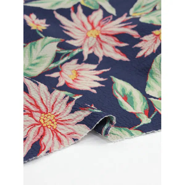 Cotton Seersucker Fabric - Hanami – view 3 – Truro Fabrics