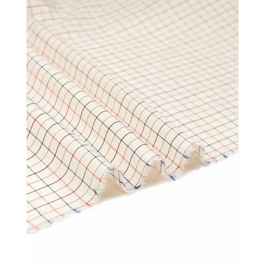 Cotton Shirting Fabric - Tattersall Check Chester – Truro Fabrics