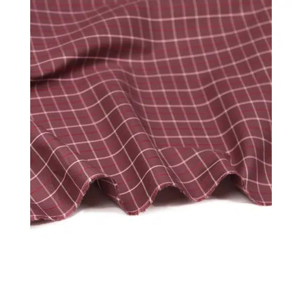 Cotton Shirting Fabric - Tattersall Check Sidney – Truro Fabrics