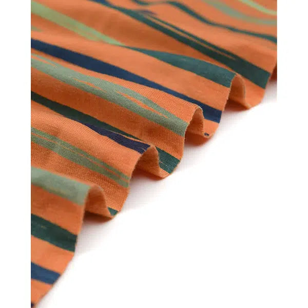 Cotton Sweatshirt Fleece Fabric - Jungle Stripe – view 3 – Truro Fabrics