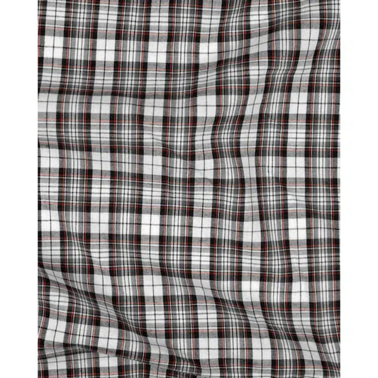 Cotton Tartan Fabric - Red & Black – Truro Fabrics