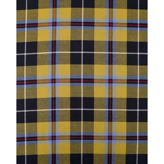 Cotton Twill Fabric - National Cornish Tartan 9cm – view 2 – Truro Fabrics