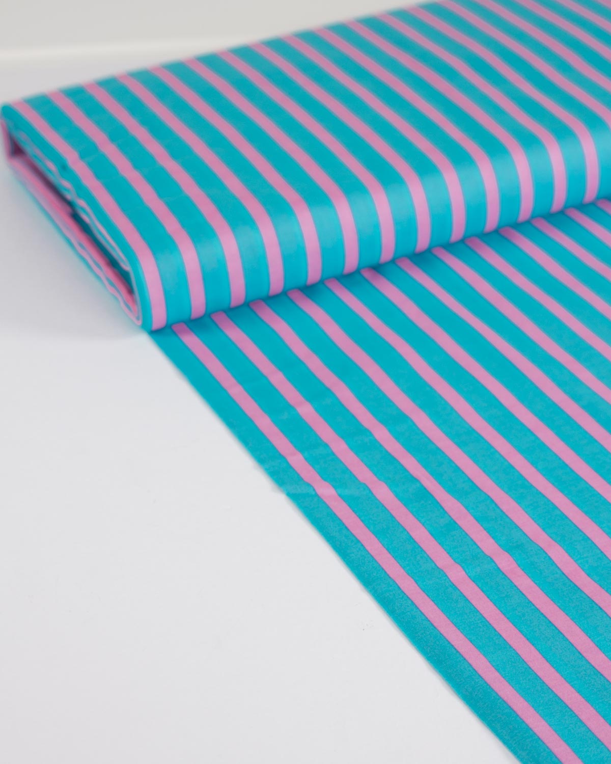 Cotton Voile Fabric - Market Stripe