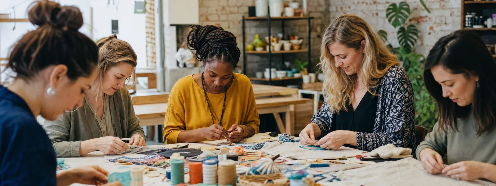 Craft workshops Cornwall - creative sewing and fabric classes at Truro Fabrics