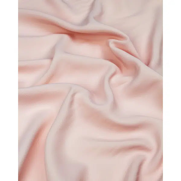 Crepe De Chine Fabric - Ballet Pink – view 2 – Truro Fabrics