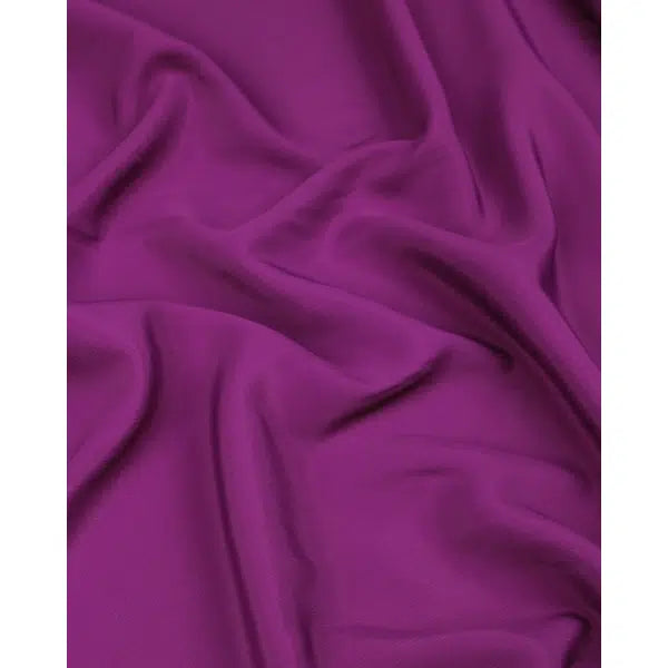 Crepe De Chine Fabric - Clover – view 2 – Truro Fabrics