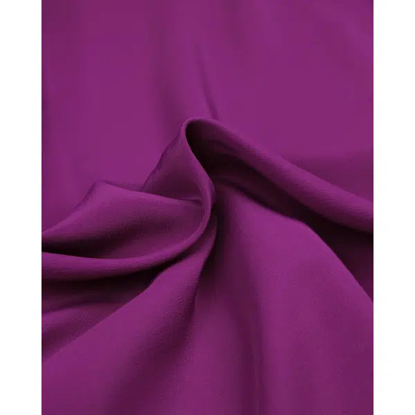 Crepe De Chine Fabric - Clover – view 3 – Truro Fabrics