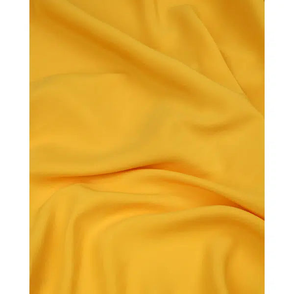 Crepe De Chine Fabric - Dandelion – view 2 – Truro Fabrics