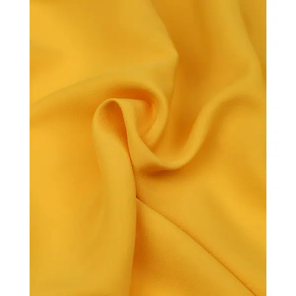 Crepe De Chine Fabric - Dandelion – view 4 – Truro Fabrics