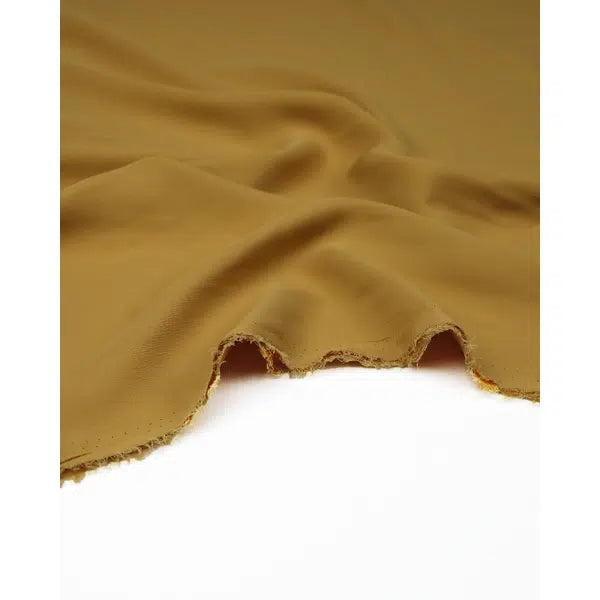 Crepe De Chine Fabric - Mustard – Truro Fabrics