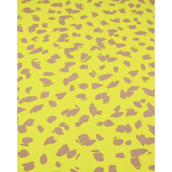 Crepe Fabric - Canary Petals – view 3 – Truro Fabrics