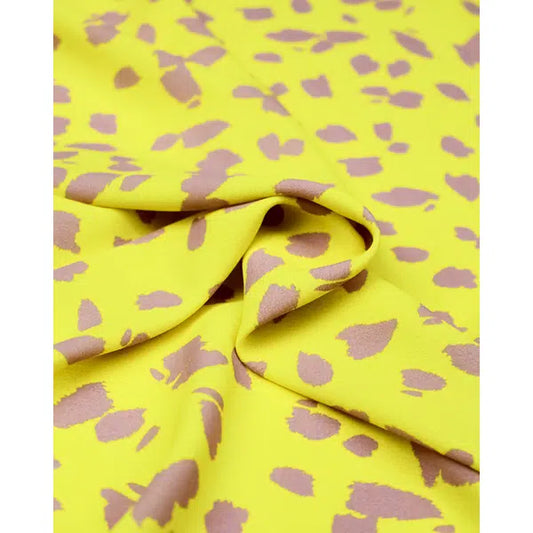 Crepe Fabric - Canary Petals – Truro Fabrics