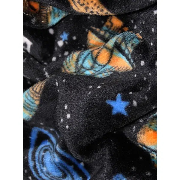 Cuddle Fleece Fabric - Rocket Dreams – view 2 – Truro Fabrics