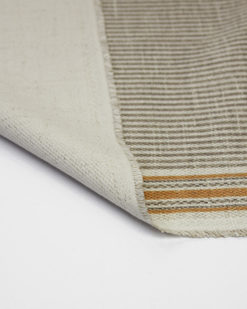Extra Wide Curtain and Interiors Fabric - Laurie Stripe - Yolk and Barley