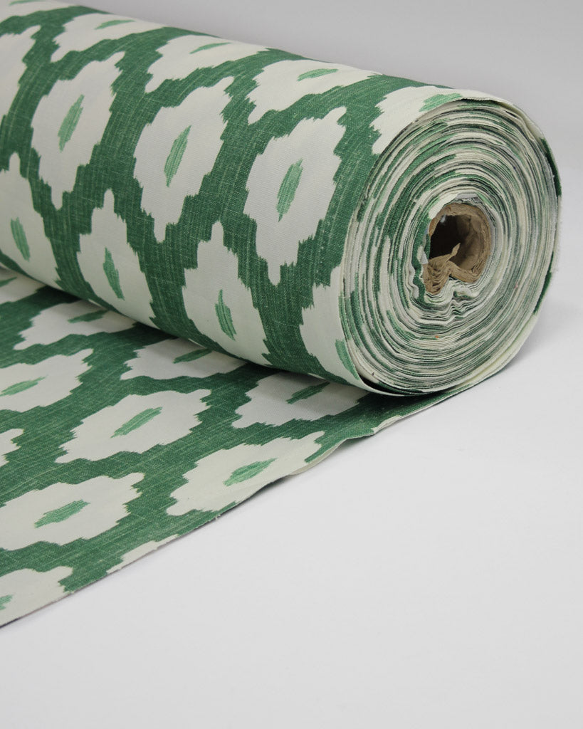Extra Wide Curtain and Interiors Fabric - Eden Monstera