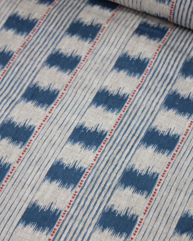 Curtain and Interiors Fabric - Esja Stripe - Marine