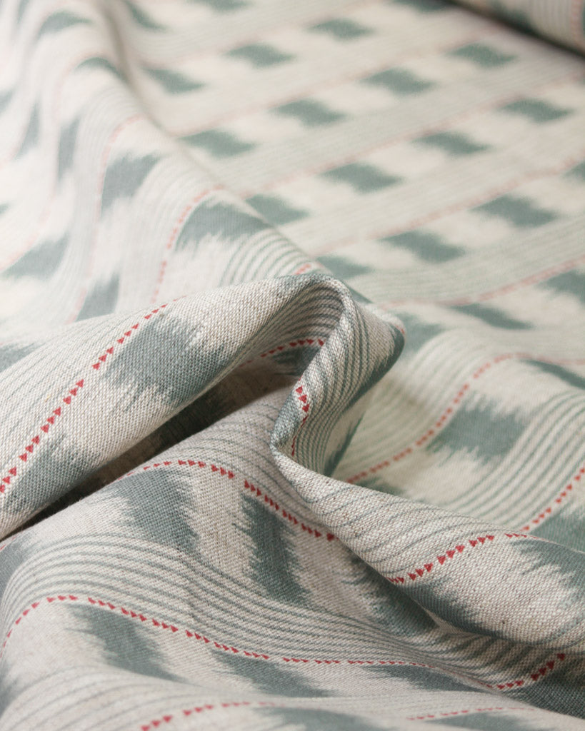 Curtain and Interiors Fabric - Esja Stripe - Duck Egg