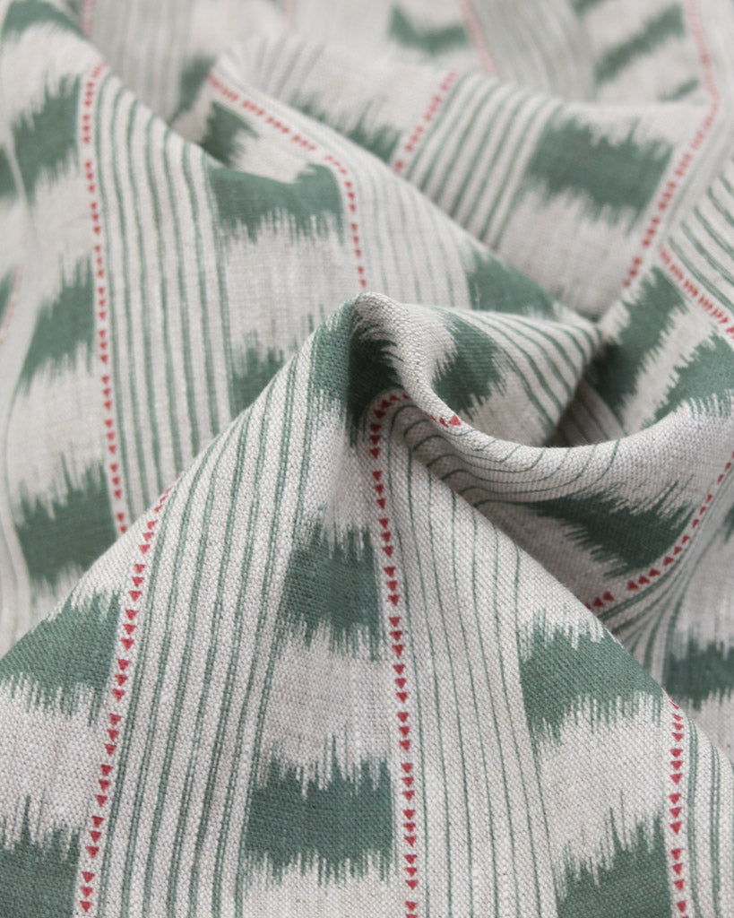 Curtain and Interiors Fabric - Esja Stripe - Sage