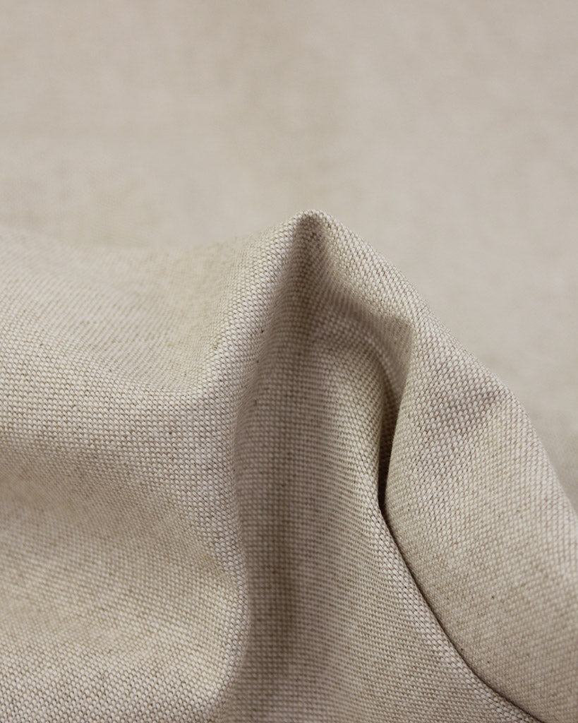 Extra Wide Curtain and Interiors Fabric - Denton Oat