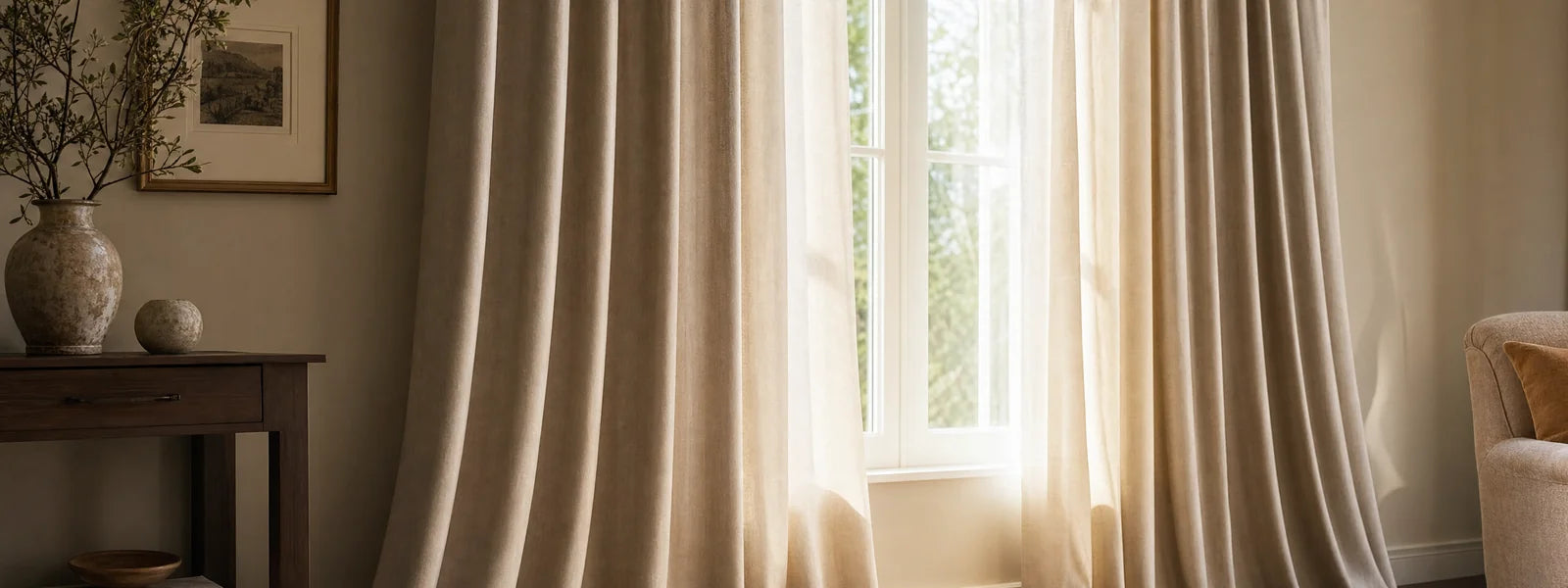 Curtain fabric by the metre UK - made to measure curtain fabric from Truro Fabrics