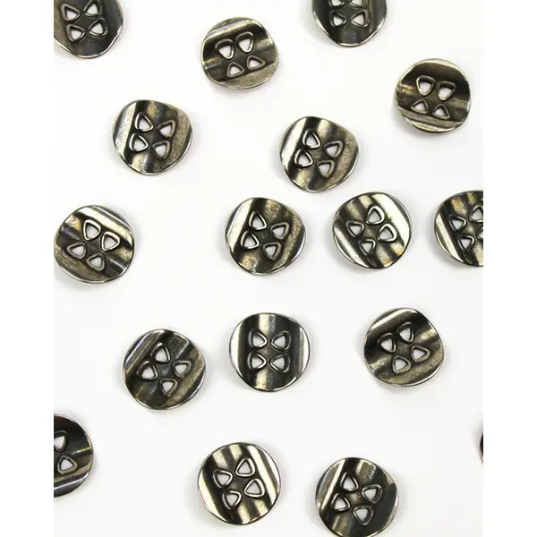 Button - Curve Coin Nickel - 23mm – Truro Fabrics