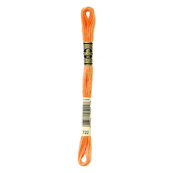DMC Embroidery Thread - Stranded Cotton - Orange Shades – view 20 – Truro Fabrics
