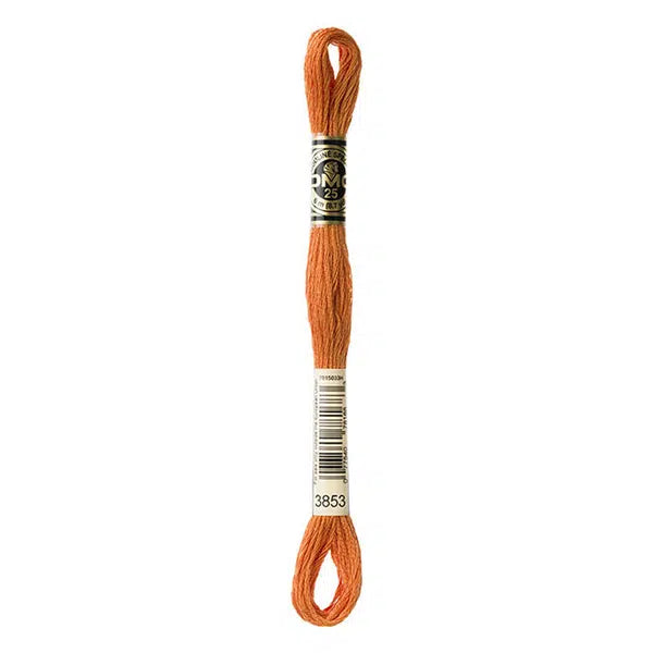 DMC Embroidery Thread - Stranded Cotton - Orange Shades – view 7 – Truro Fabrics