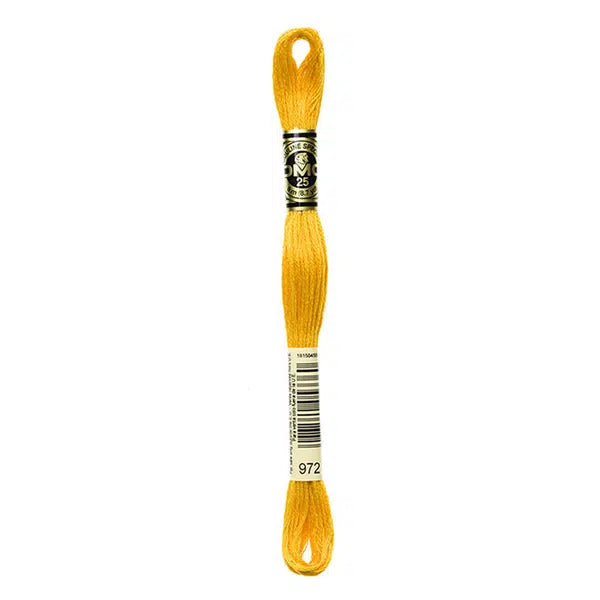 DMC Embroidery Thread - Stranded Cotton - Orange Shades – view 9 – Truro Fabrics