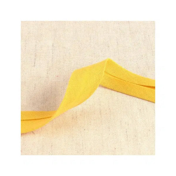 Double Gauze Bias Binding - 27mm -Mustard Yellow – Truro Fabrics