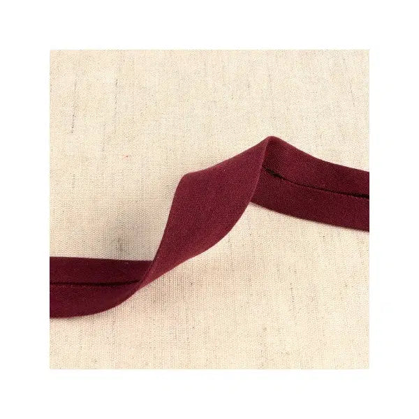Double Gauze Bias Binding –  27mm - Plum – Truro Fabrics