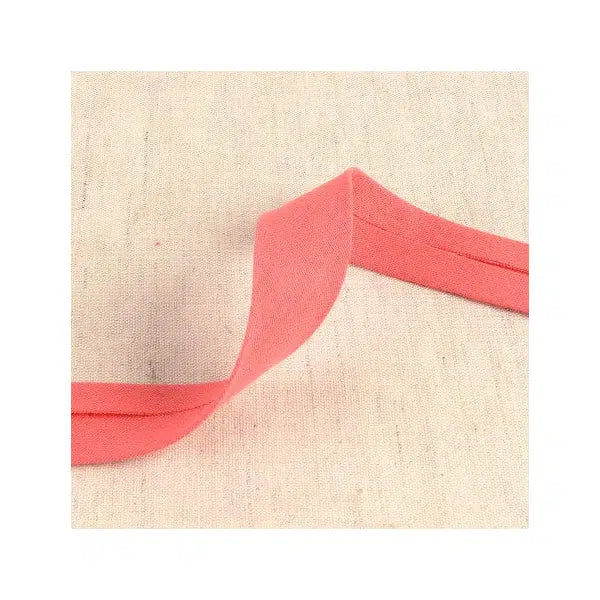 Double Gauze Bias Binding - 27mm - Salmon Pink – Truro Fabrics