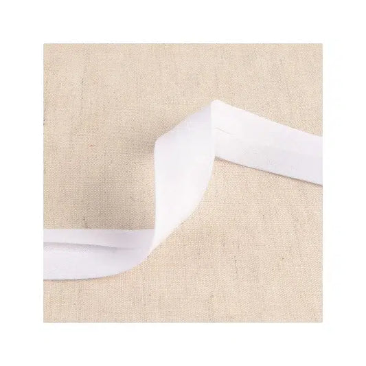 Double Gauze Bias Binding - 27mm - White – Truro Fabrics