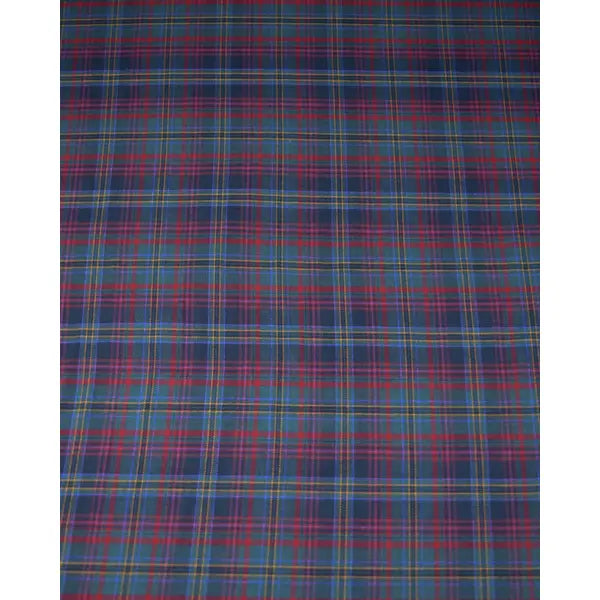 Brushed Cotton Flannel Fabric - Burleigh Tartan – view 3 – Truro Fabrics
