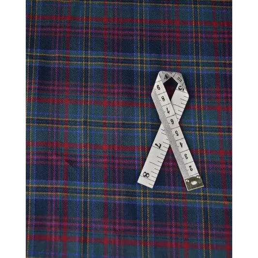 Brushed Cotton Flannel Fabric - Burleigh Tartan – view 2 – Truro Fabrics