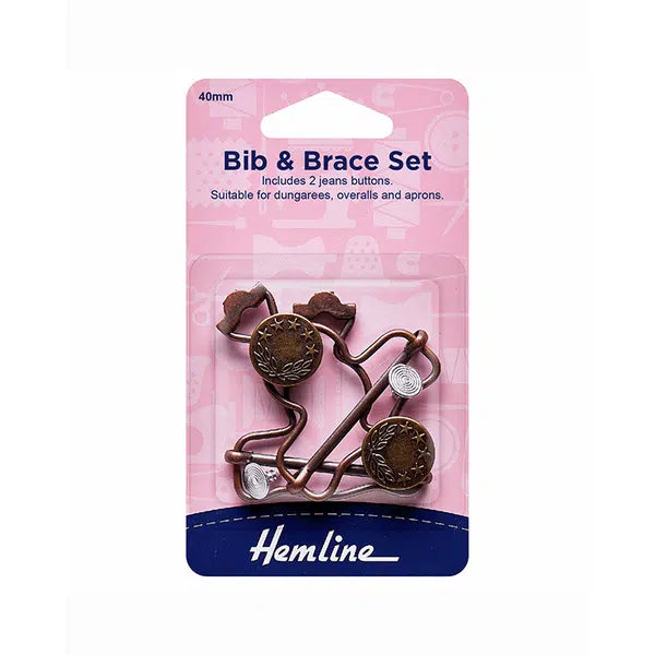 Dungaree Clips - Bronze – Truro Fabrics