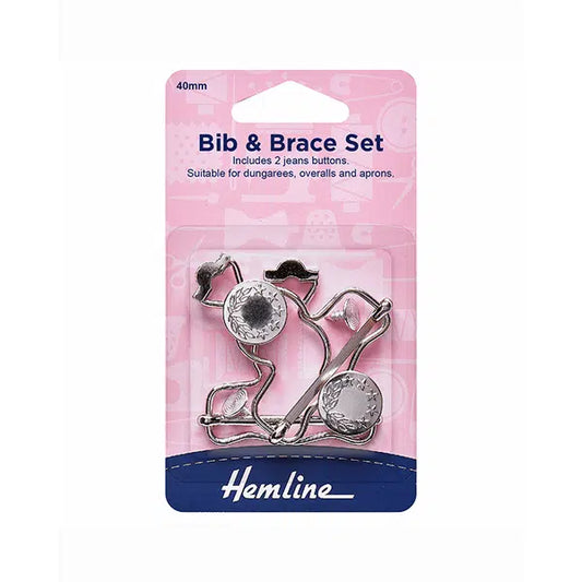 Dungaree Clips - Nickel – Truro Fabrics