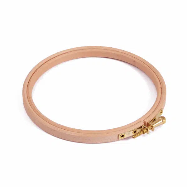 Elbesee Wooden Embroidery Hoop (4" - 9") – view 3 – Truro Fabrics