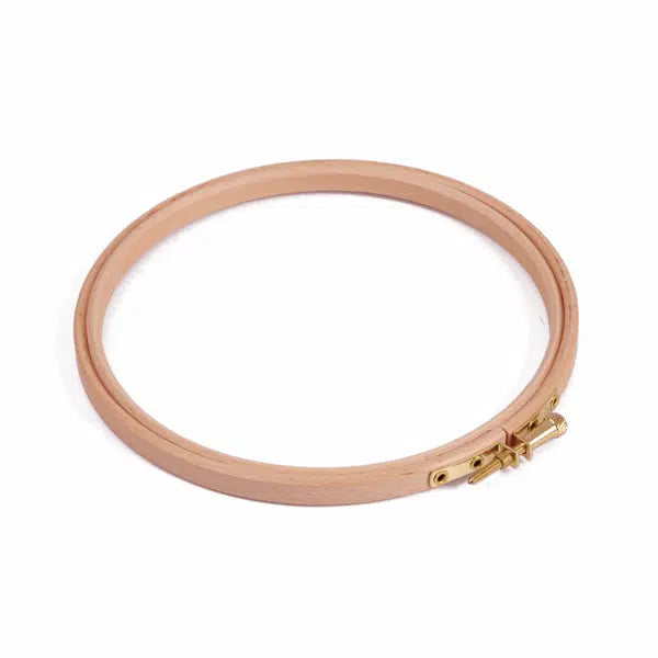 Elbesee Wooden Embroidery Hoop (4" - 9") – view 4 – Truro Fabrics