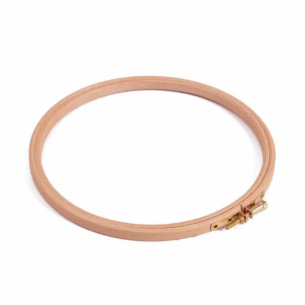 Elbesee Wooden Embroidery Hoop (4" - 9") – view 5 – Truro Fabrics