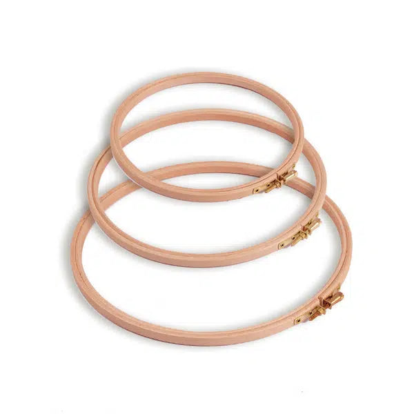 Elbesee Wooden Embroidery Hoop (4" - 9") – Truro Fabrics