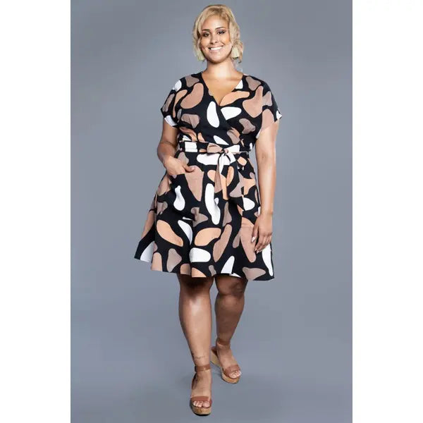 Closet Core - Paper Sewing Pattern - Elodie Wrap Dress – view 6 – Truro Fabrics