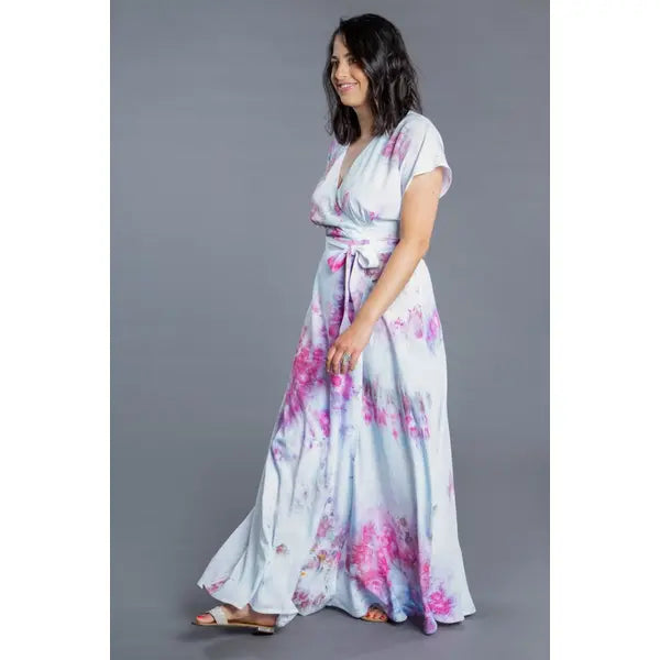 Closet Core - Paper Sewing Pattern - Elodie Wrap Dress – view 12 – Truro Fabrics