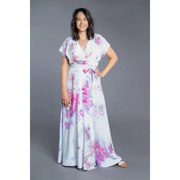 Closet Core - Paper Sewing Pattern - Elodie Wrap Dress – view 11 – Truro Fabrics