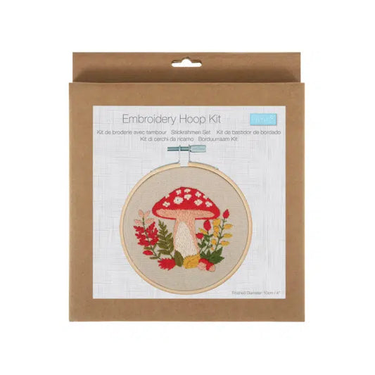 Embroidery Kit With Hoop - Woodland – Truro Fabrics