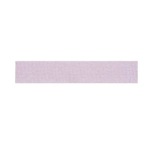 Cotton Acrylic Webbing – 30mm – Lilac – Truro Fabrics