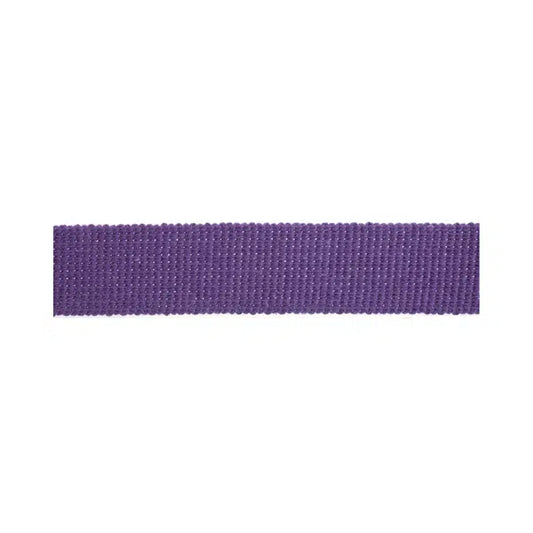 Cotton Acrylic Webbing – 30mm – Light Purple – Truro Fabrics