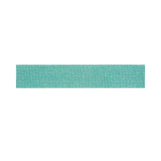 Cotton Acrylic Webbing – 30mm – Mint – Truro Fabrics