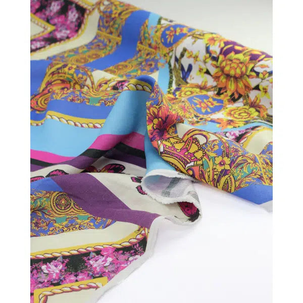 Ex-Designer Deadstock Linen Fabric - Fleur de Luxe – Truro Fabrics
