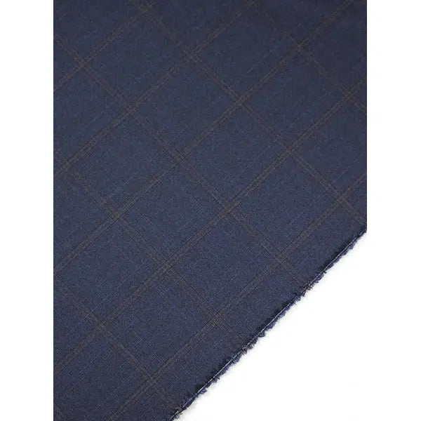 Ex-Designer Wool Challis Fabric - Edinburgh Check – view 4 – Truro Fabrics